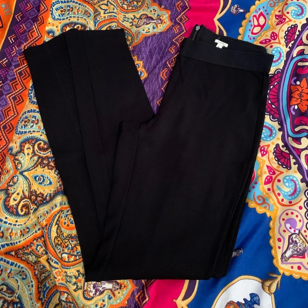 J. Crew black leggings size 4R.